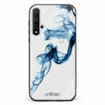 Huawei Honor 20 Huawei nova 5t unitec suojakuori Blue Smoke on White