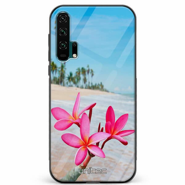Huawei Honor 20 Pro unitec suojakuori Beach Flowers