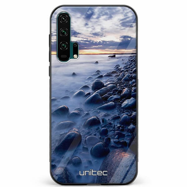 Huawei Honor 20 Pro unitec suojakuori Rocky Beach Sunset
