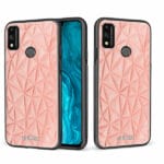 Huawei Honor 9X Lite unitec suojakuori 2 Salmon Pink Shapes