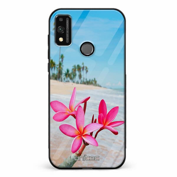 Huawei Honor 9X Lite unitec suojakuori Beach Flowers