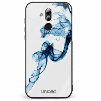 Huawei Mate 20 Lite unitec suojakuori Blue Smoke on White