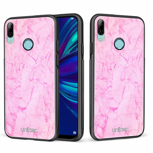 Huawei P Smart 2019 unitec suojakuori 2 Light Pink Marble