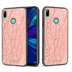 Huawei P Smart 2019 unitec suojakuori 2 Salmon Pink Shapes