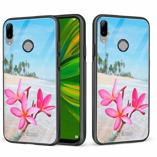 Huawei P20 Lite unitec suojakuori 2 Beach Flowers