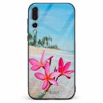 Huawei P20 pro unitec suojakuori Beach Flowers