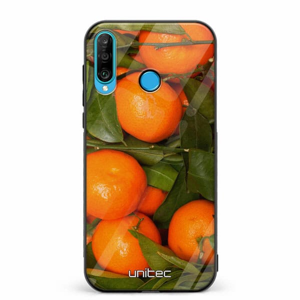 Huawei P30 Lite unitec suojakuori Oranges