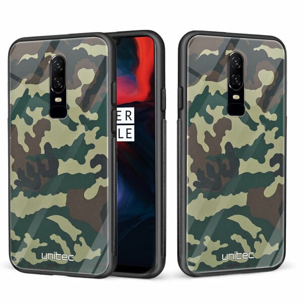 OnePlus 6 unitec suojakuori 2 Camouflage