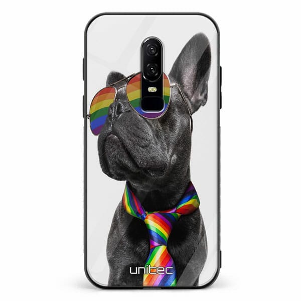 OnePlus 6 unitec suojakuori Pride Dog