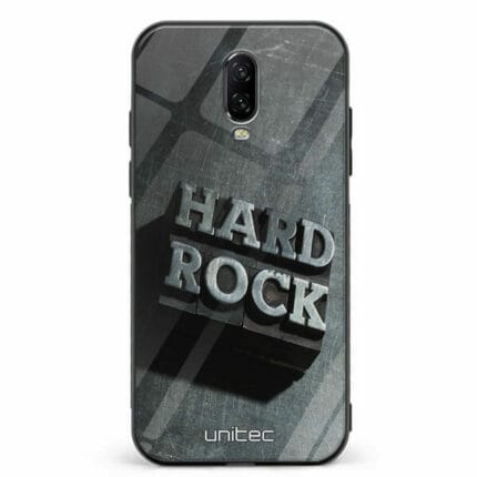 OnePlus 6T unitec suojakuori Hard Rock