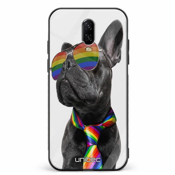 OnePlus 6T unitec suojakuori Pride Dog