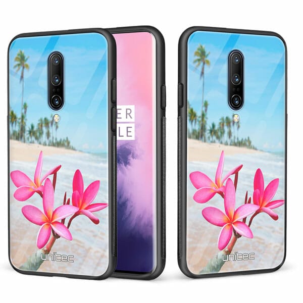 OnePlus 7 Pro unitec suojakuori 2 Beach Flowers