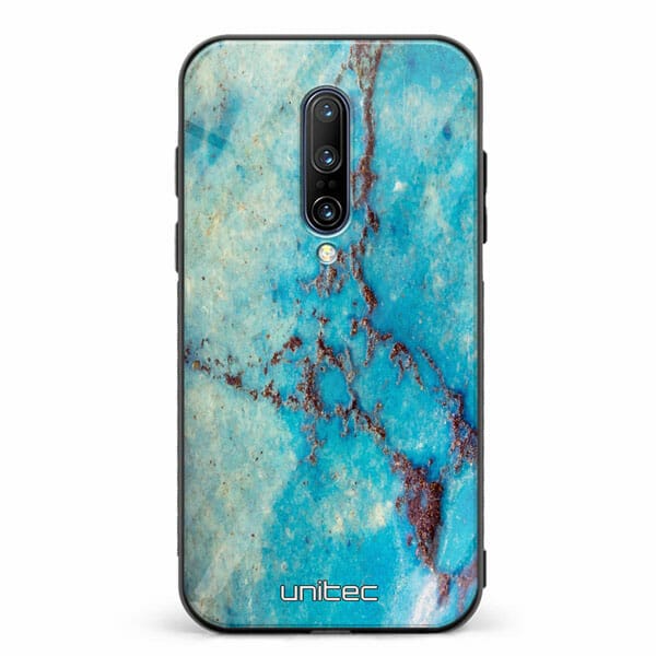 OnePlus 7 Pro unitec suojakuori Turquoise Marble