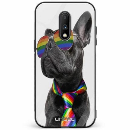 OnePlus 7 unitec suojakuori Pride Dog