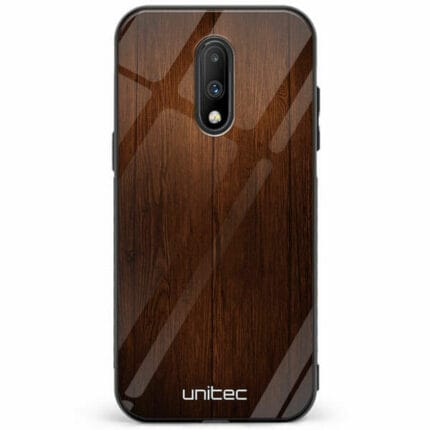 OnePlus 7 unitec suojakuori Wood Texture