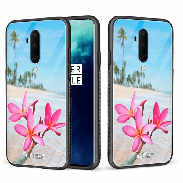 OnePlus 7T Pro unitec suojakuori 2 Beach Flowers