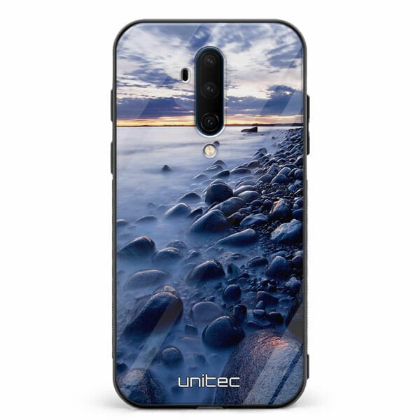 OnePlus 7T Pro unitec suojakuori Rocky Beach Sunset