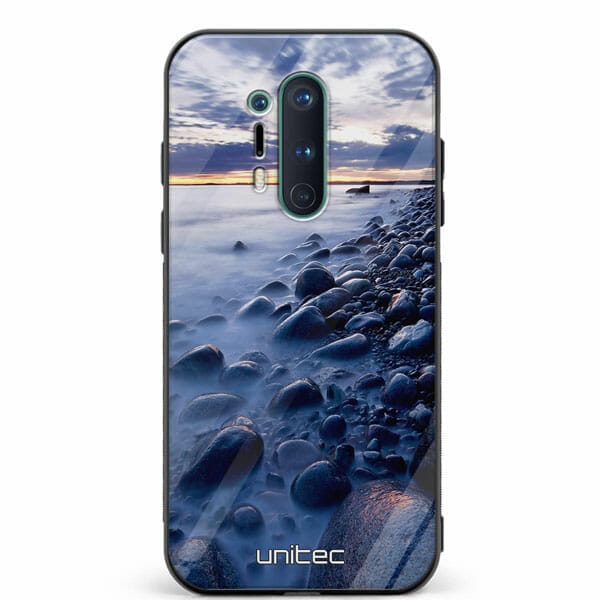 OnePlus 8 Pro unitec suojakuori Rocky Beach Sunset