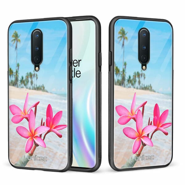 OnePlus 8 unitec suojakuori 2 Beach Flowers