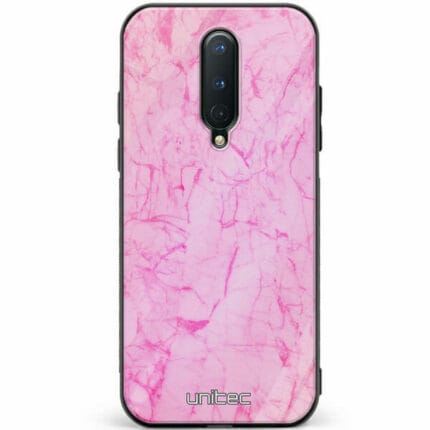 OnePlus 8 unitec suojakuori Light Pink Marble