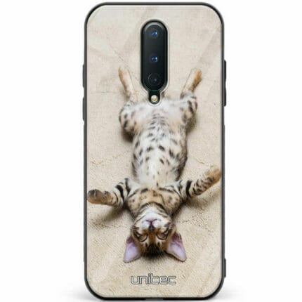 OnePlus 8 unitec suojakuori Relaxing Cat