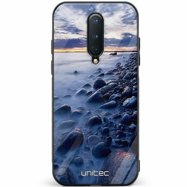 OnePlus 8 unitec suojakuori Rocky Beach Sunset