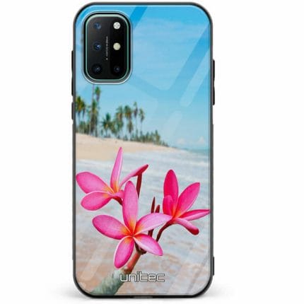 OnePlus 8T unitec suojakuori Beach Flowers