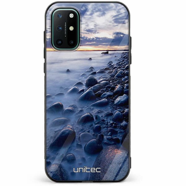 OnePlus 8T unitec suojakuori Rocky Beach Sunset