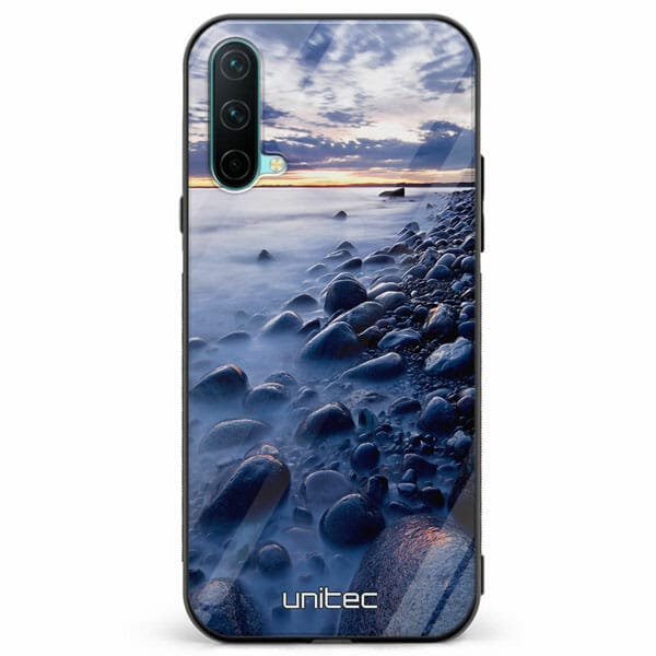 OnePlus Nord CE 5G unitec suojakuori Rocky Beach Sunset