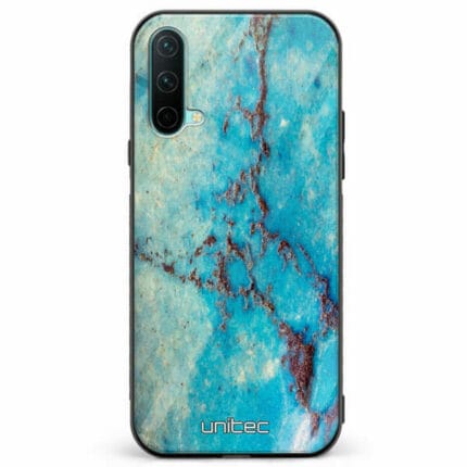 OnePlus Nord CE 5G unitec suojakuori Turquoise Marble