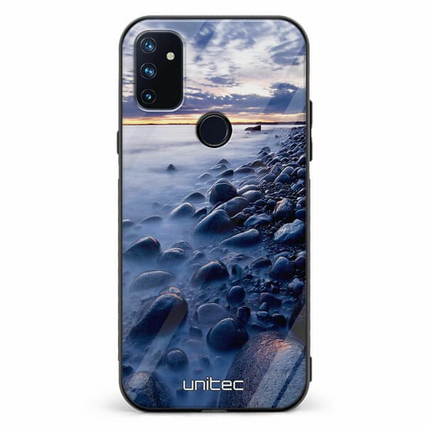 OnePlus Nord N100 unitec suojakuori Rocky Beach Sunset