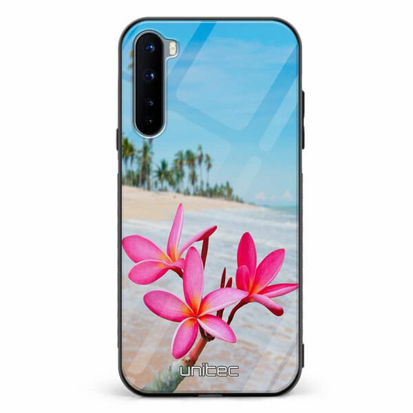 OnePlus Nord unitec suojakuori Beach Flowers