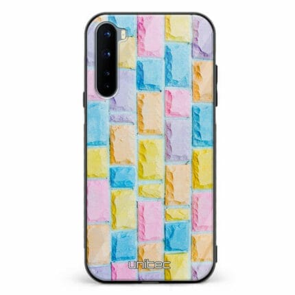 OnePlus Nord unitec suojakuori Colorful Bricks