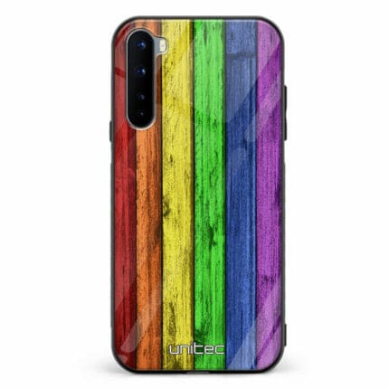 OnePlus Nord unitec suojakuori Rainbow Board