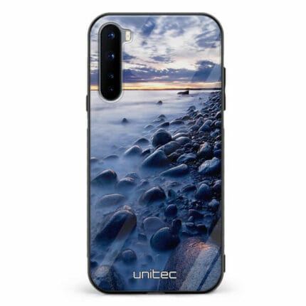 OnePlus Nord unitec suojakuori Rocky Beach Sunset