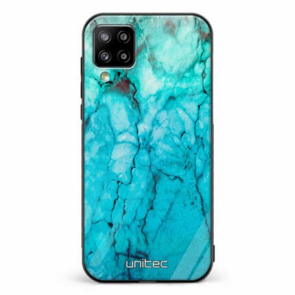Samsung Galaxy A12 unitec suojakuori Icy Marble