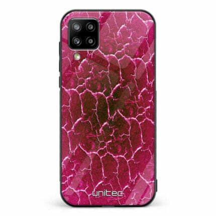 Samsung Galaxy A12 unitec suojakuori Pink Obsession