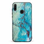 Samsung Galaxy A20s unitec suojakuori Turquoise Marble
