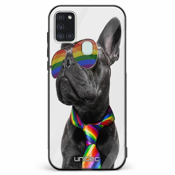 Samsung Galaxy A21s unitec suojakuori Pride Dog