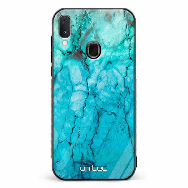 Samsung Galaxy A40 unitec suojakuori Icy Marble
