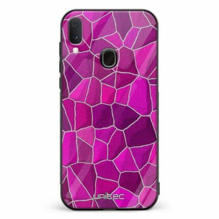 Samsung Galaxy A40 unitec suojakuori Pink Pattern