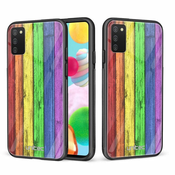 Samsung Galaxy A41 unitec suojakuori 2 Rainbow Board