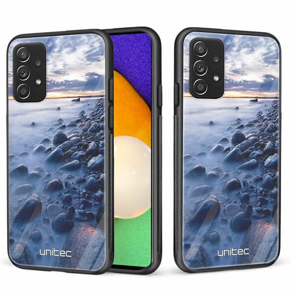 Samsung Galaxy A52 A52 5G A52s unitec suojakuori 2 Rocky Beach Sunset