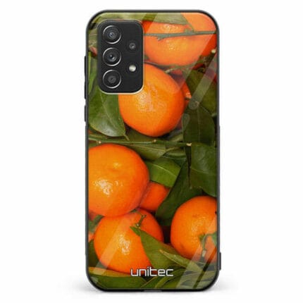 Samsung Galaxy A52 A52 5G A52s unitec suojakuori Oranges