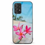 Samsung Galaxy A72 A72 5G unitec suojakuori Beach Flowers