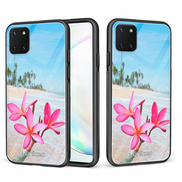 Samsung Galaxy Note 10 Lite unitec suojakuori 2 Beach Flowers