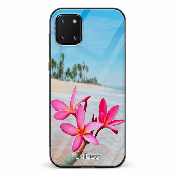 Samsung Galaxy Note 10 Lite unitec suojakuori Beach Flowers