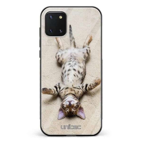 Samsung Galaxy Note 10 Lite unitec suojakuori Relaxing Cat