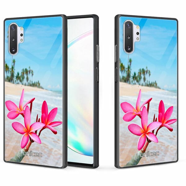 Samsung Galaxy Note 10 Plus unitec suojakuori 2 Beach Flowers