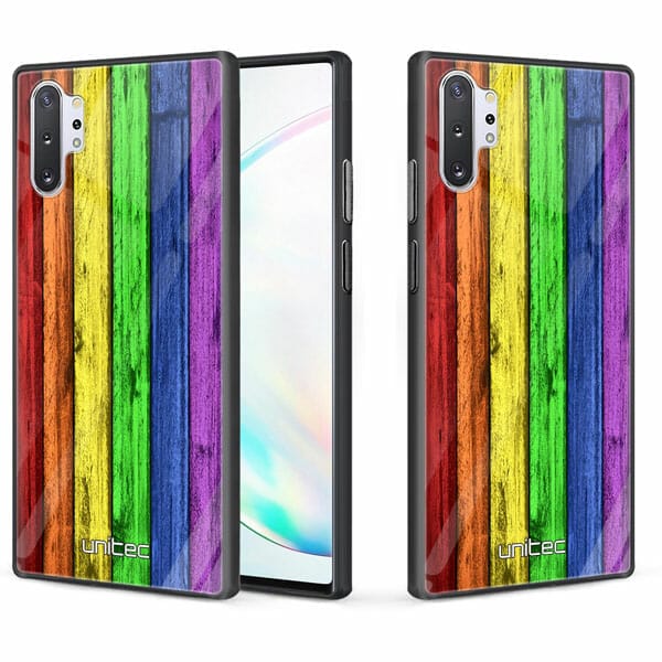 Samsung Galaxy Note 10 Plus unitec suojakuori 2 Rainbow Board